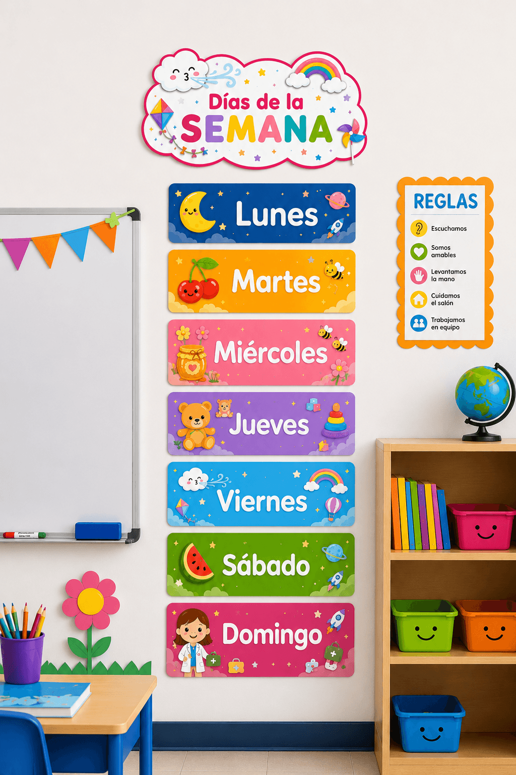 Días de la semana 📅🌈